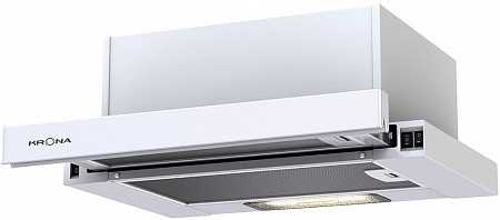 Вытяжка телескопическая Krona KAMILLA 450 white