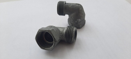 Штуцер угловой G1/2(внутр.)-G1/2(наружн.) для подключения газовой плиты и вар.поверхн.