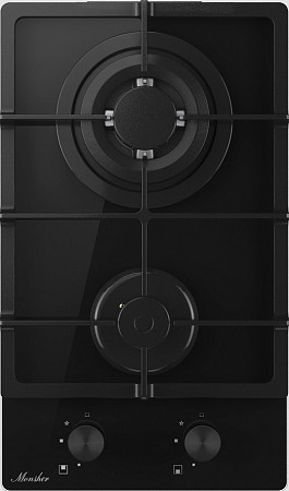 Поверхность газовая Monsher MGG 33 Noir Поверхность газовая Monsher MGG 33 Noir