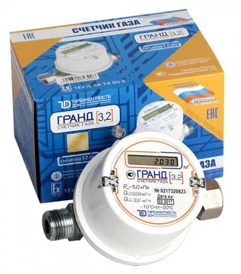 Счетчик газа Гранд G3,2 1/2"
